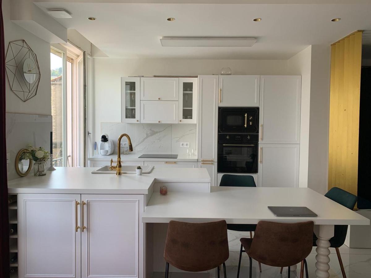 Appartement avec superbe vue sur le Rhône Vienne (Isere) Exterior foto